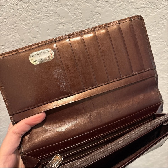 Givenchy Long Snap Wallet Brown - Picture 8 of 12